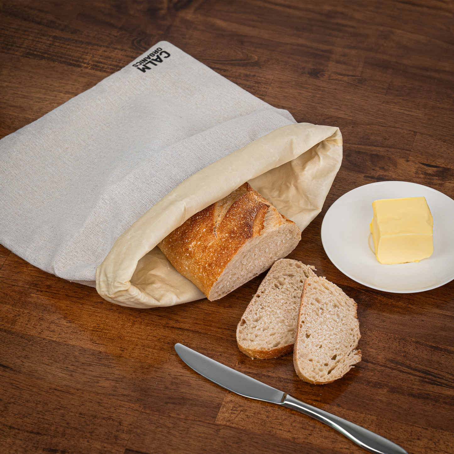 CALM ORGANICS BREAD BAG