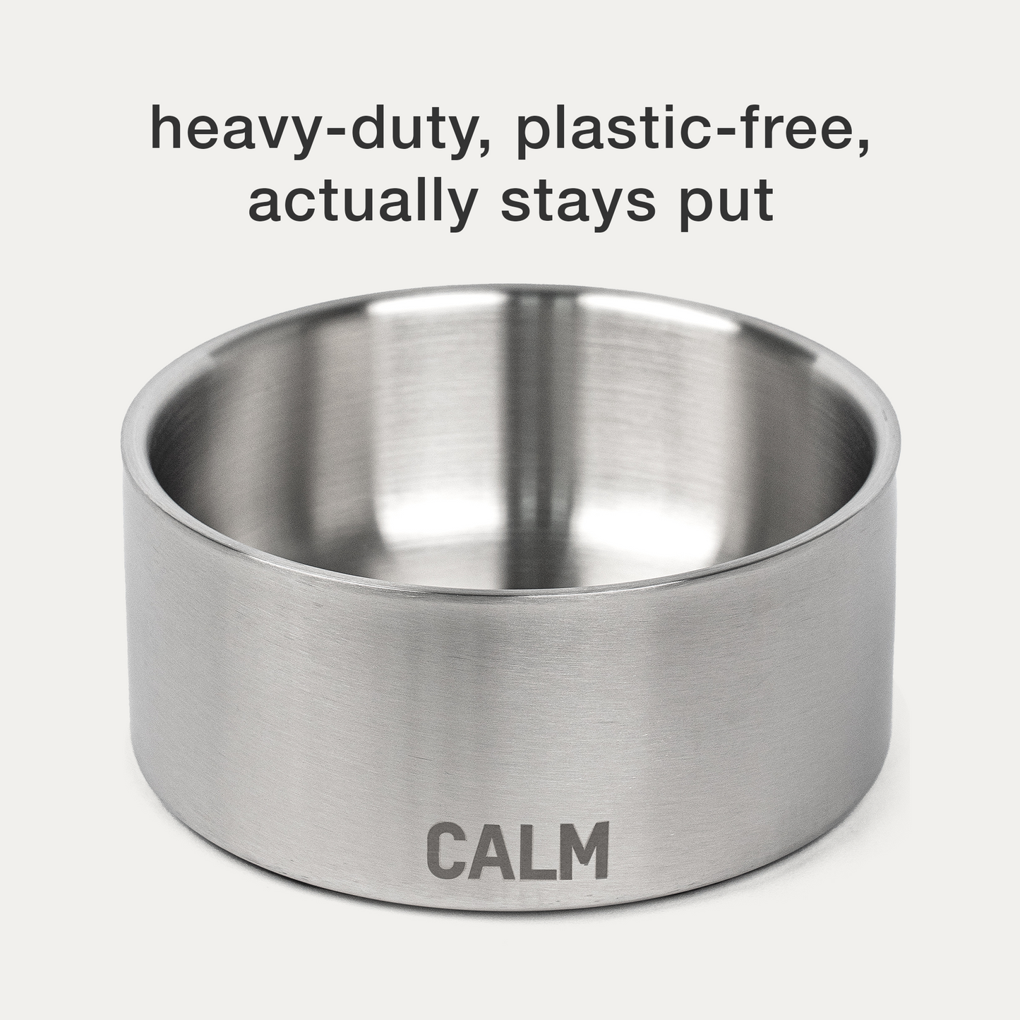 CALM ORGANICS PET BOWL