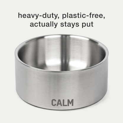 CALM ORGANICS PET BOWL